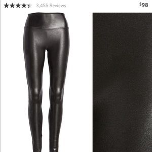 Spanx Faux Leather Leggings